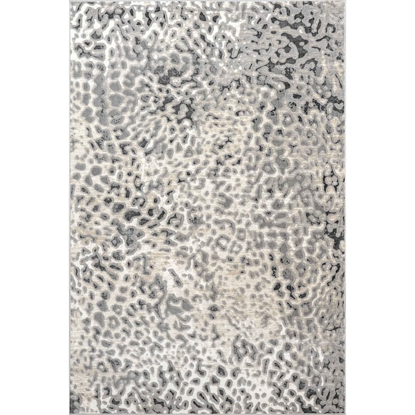 Taisha Cheetah Print Area Rug 5ft X 8ft